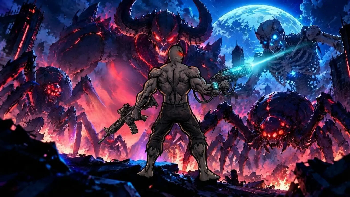 Annihilate Protocol key art